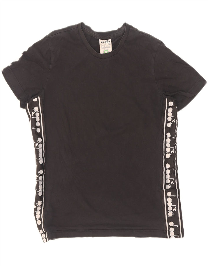 Diadora T-Shirt Graphique Homme Petit Noir