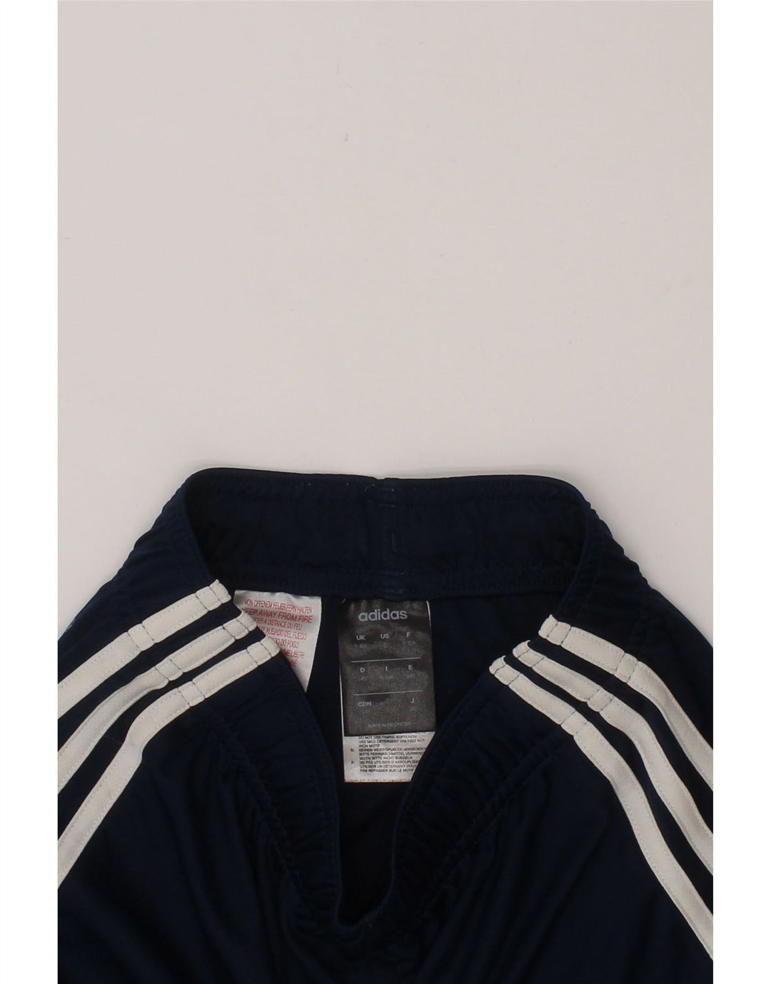 ADIDAS Boys Climalite Sport Shorts 9-10 Years  Navy Blue Polyester Vintage Adidas and Second-Hand Adidas from Messina Hembry 