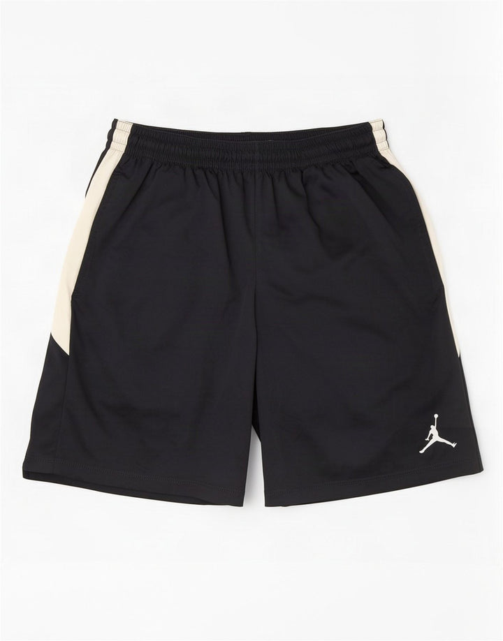 Jordan Short de sport pour homme XL Noir Colorblock Polyester