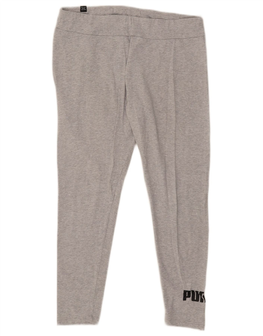 Puma Leggings graphiques pour femmes UK 14 Large Gris Moucheté