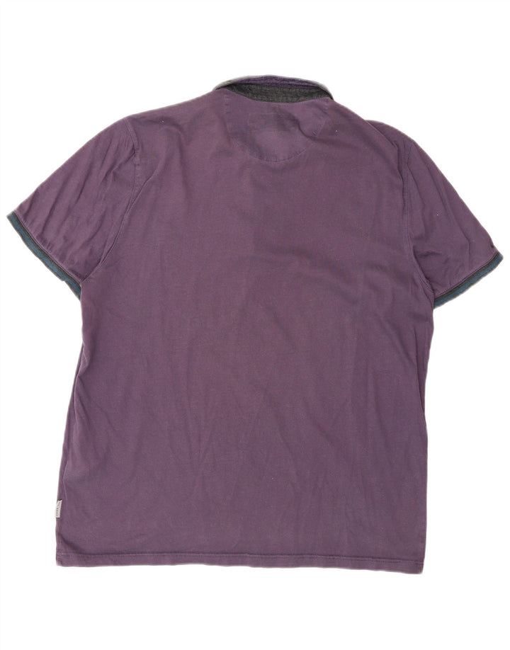 Ted Baker Polo de rugby pour homme Taille 5 XL Violet