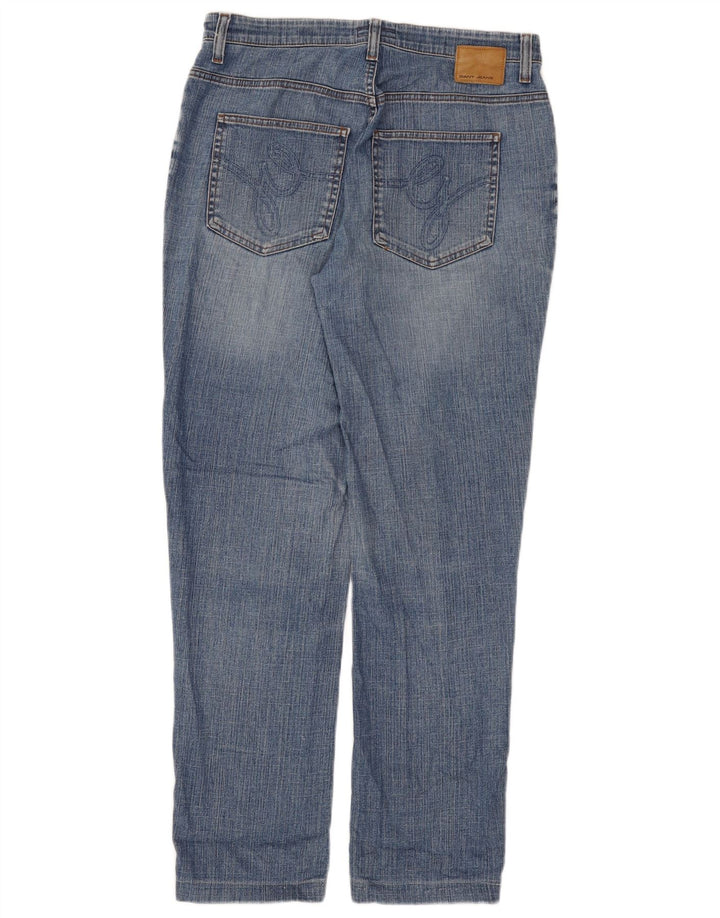 Gant Jean Droit Femme W30 L28 Bleu Coton