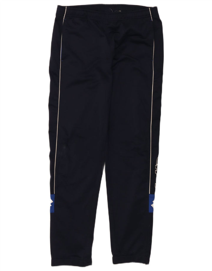 Lotto Mens Graphic Tracksuit Trousers Medium Navy Blue Colourblock