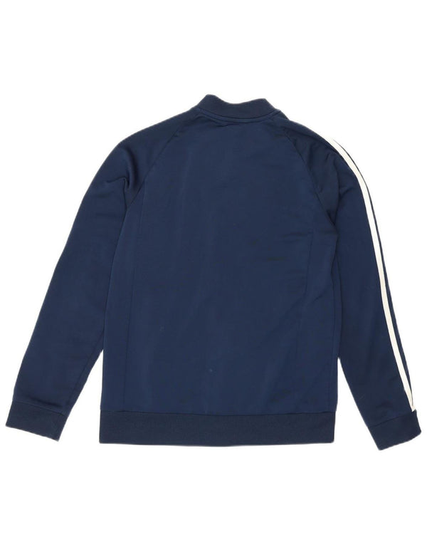 Adidas Veste de survêtement pour garçon 11-12 ans Bleu marine Colourblock Sports