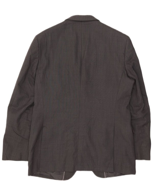 Marks & Spencer Veste blazer à 2 boutons pour homme UK 42 Grande laine grise