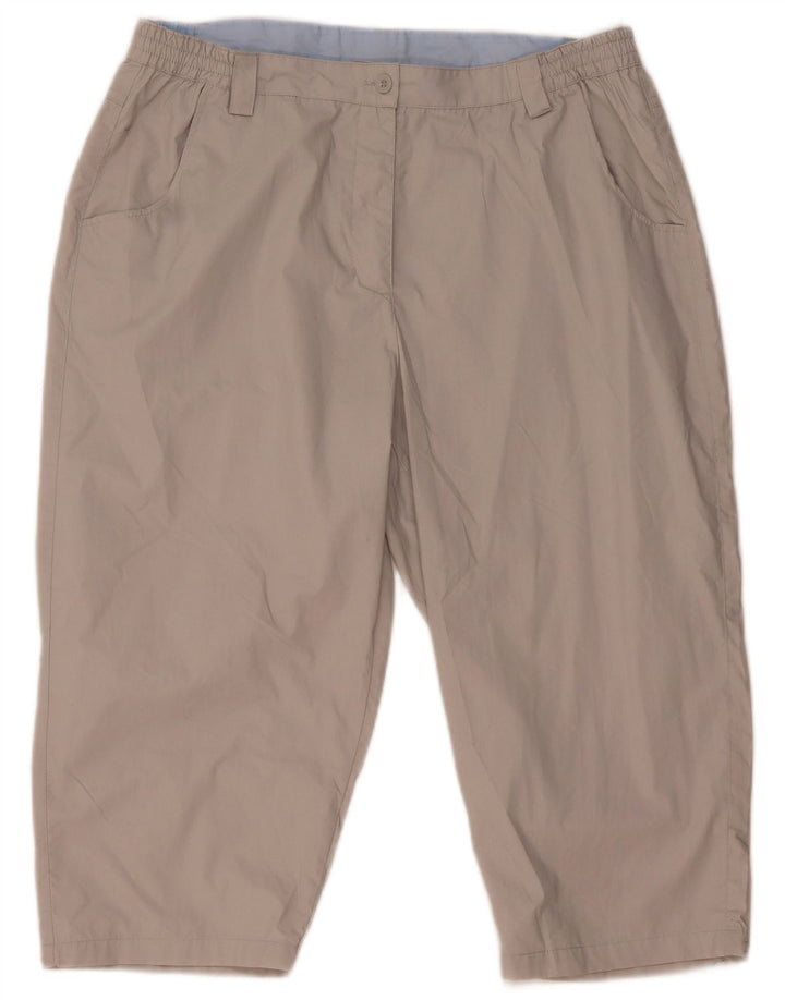 Mountain Warehouse Bermuda pour femme UK 16 Large W34 Beige Polyester