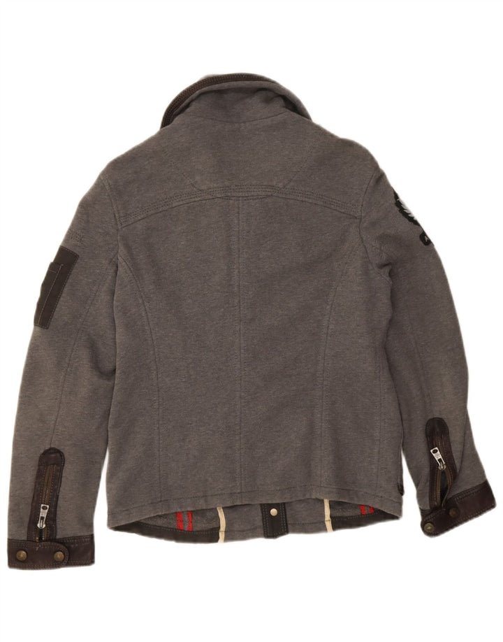 Aeronautica Militare Veste Utilitaire Femme IT 44 Gris Moyen Colourblock