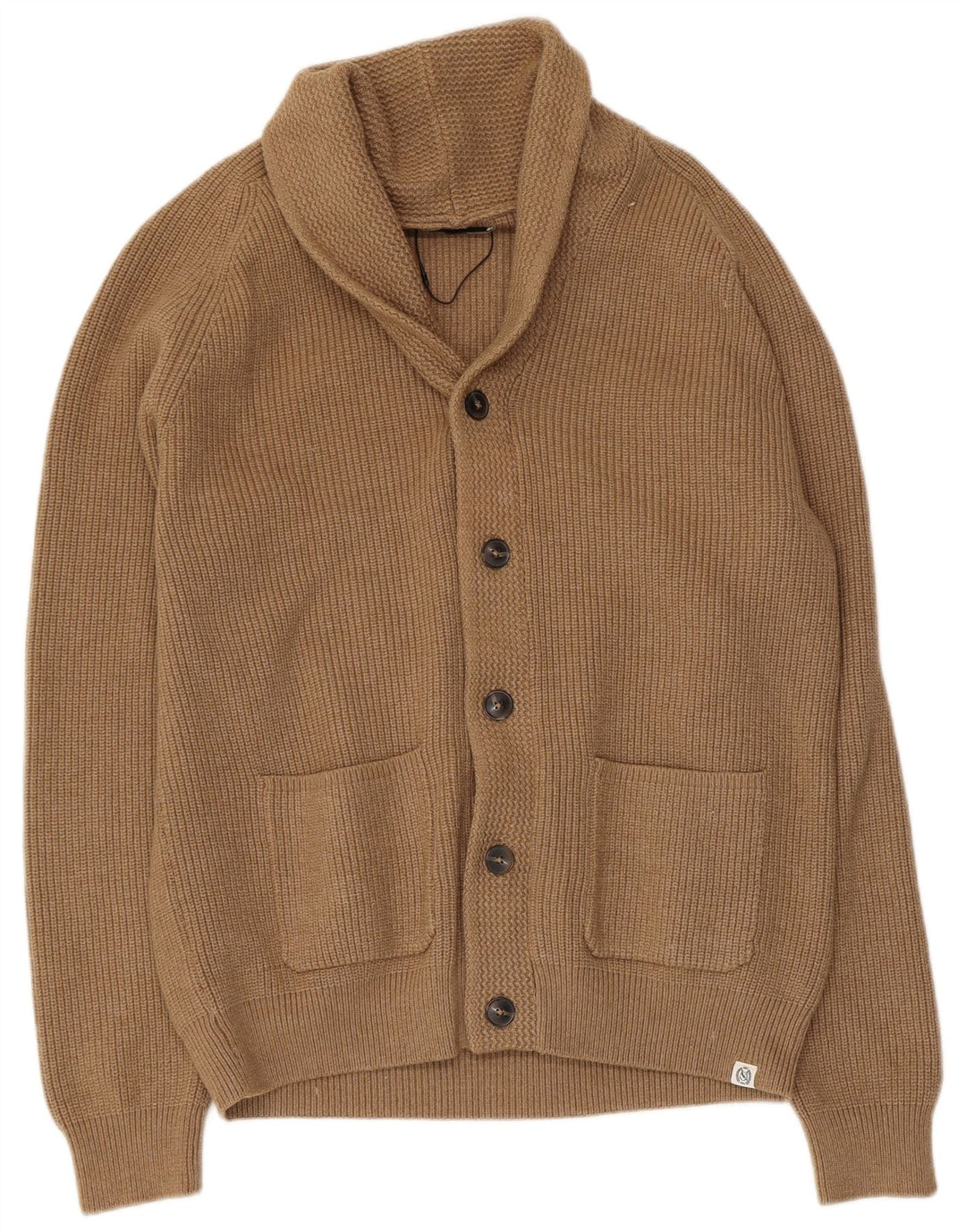 Marks & Spencer Cardigan pour homme en polyester marron Taille L