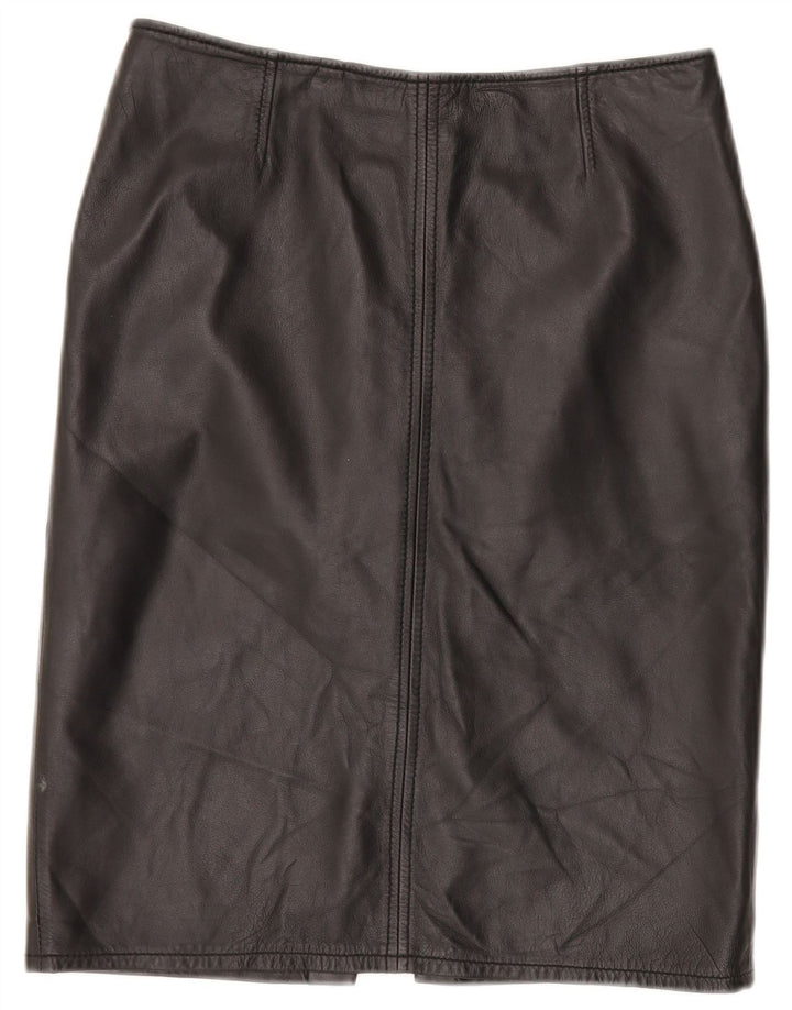 CONBIPEL Jupe en cuir Niama pour femme IT 42 Medium W32 Cuir noir