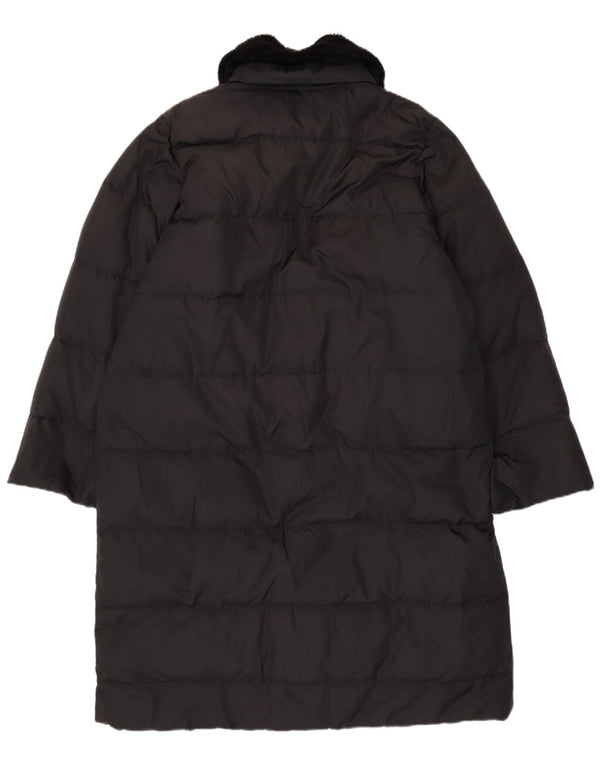 Max Mara Manteau rembourré surdimensionné Weekend pour femme UK 12 Noir moyen Polyamide