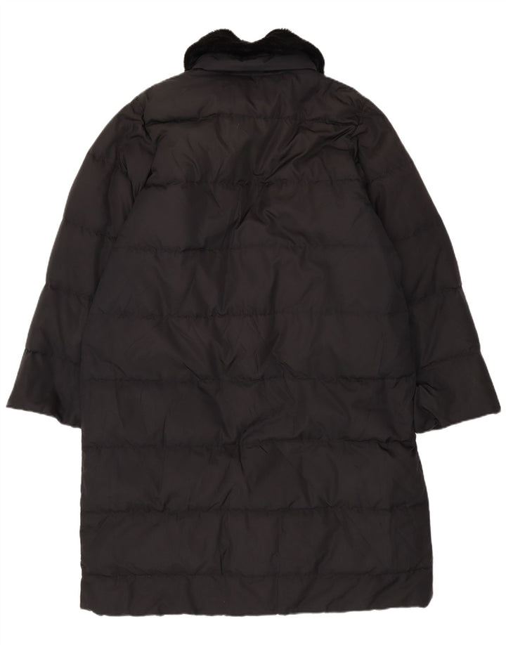 Max Mara Manteau rembourré surdimensionné Weekend pour femme UK 12 Noir moyen Polyamide