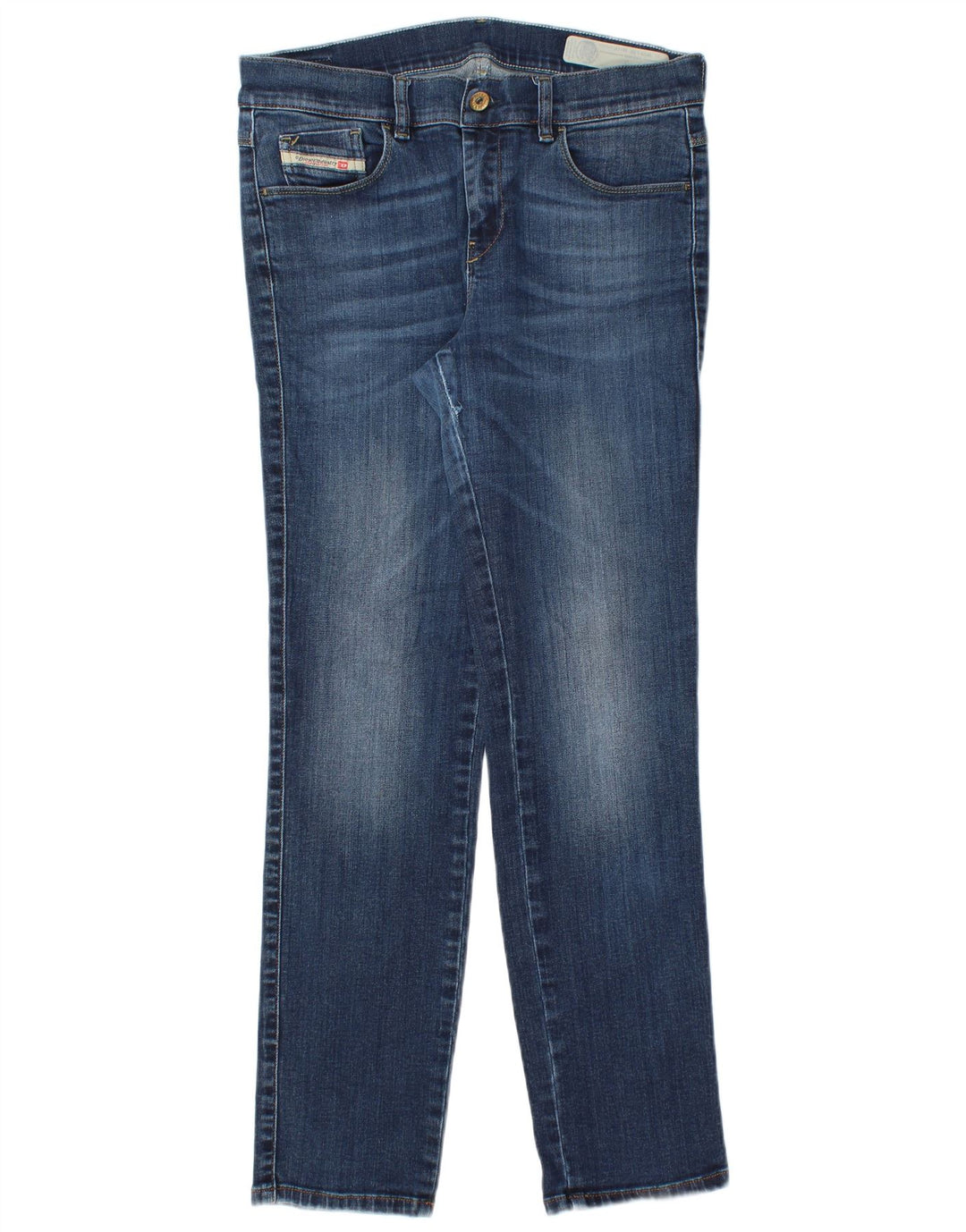 Jean Slim Femme Diesel W29 L29 Bleu Coton