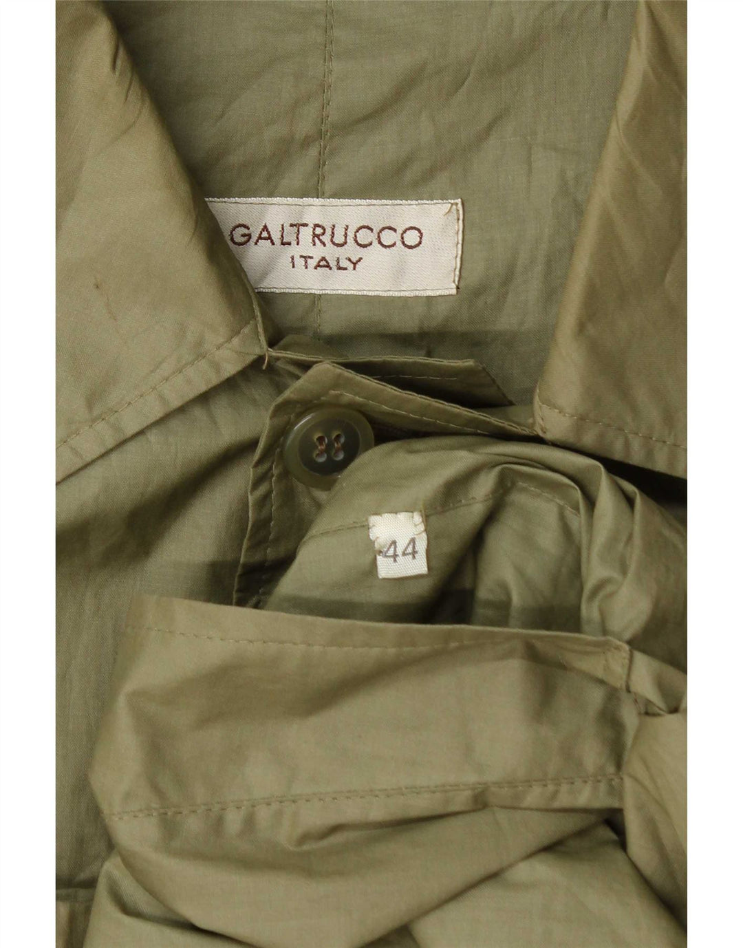 Galtrucco Manteau Homme IT 44 XS Vert
