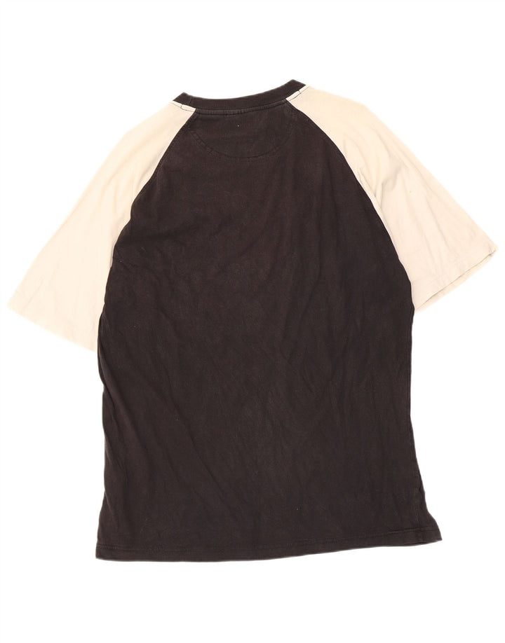 Fila T-shirt graphique pour hommes, grand, noir, colour block