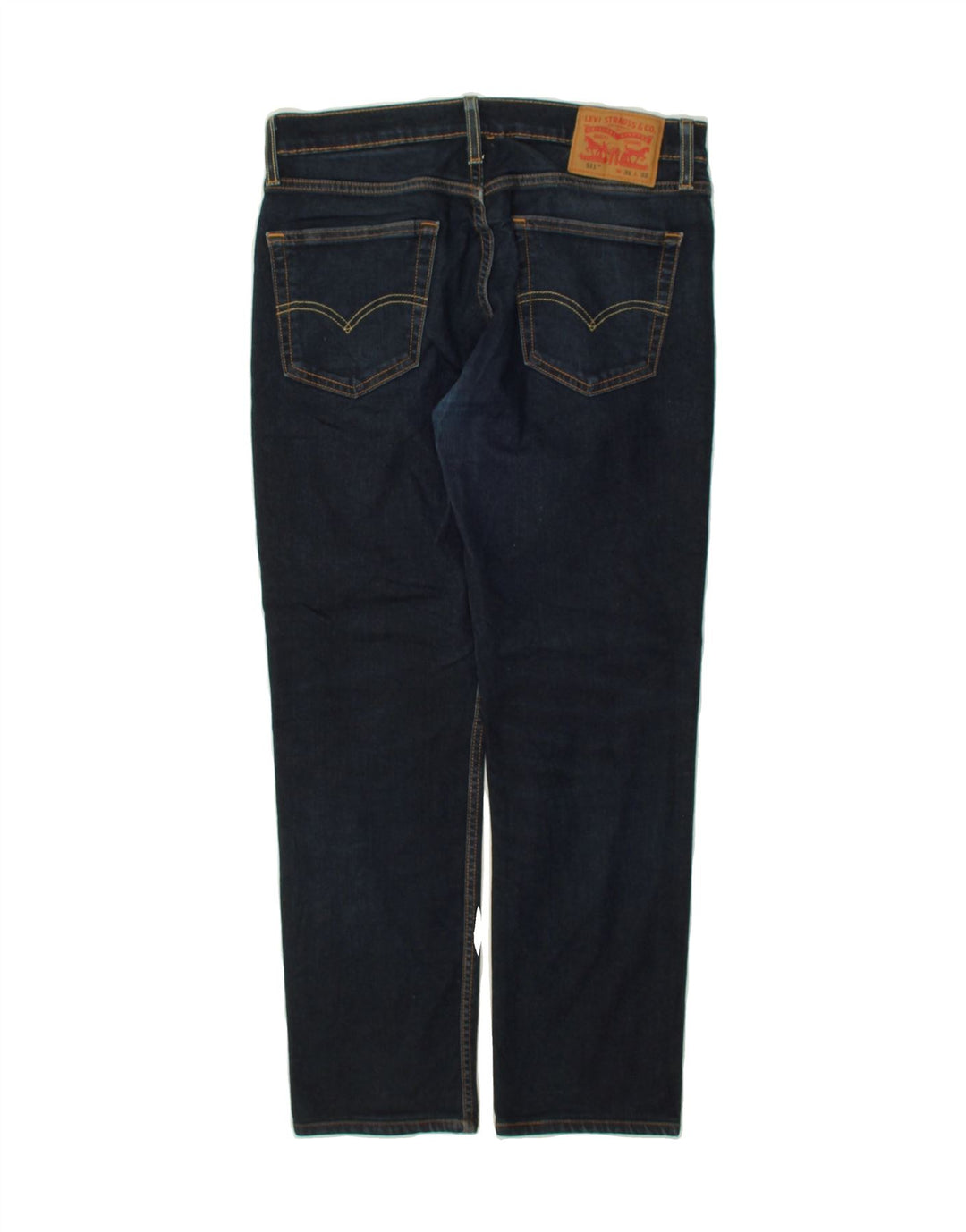 LEVI'S Mens 511 Slim Jeans W31 L27 Navy Blue Cotton | Vintage Levi's | Thrift | Second-Hand Levi's | Used Clothing | Messina Hembry 