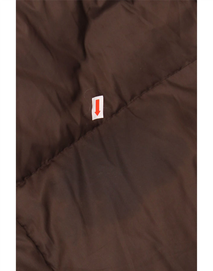 TRADEMARK Veste matelassée coupe ample IT 46 Small Marron Polyamide
