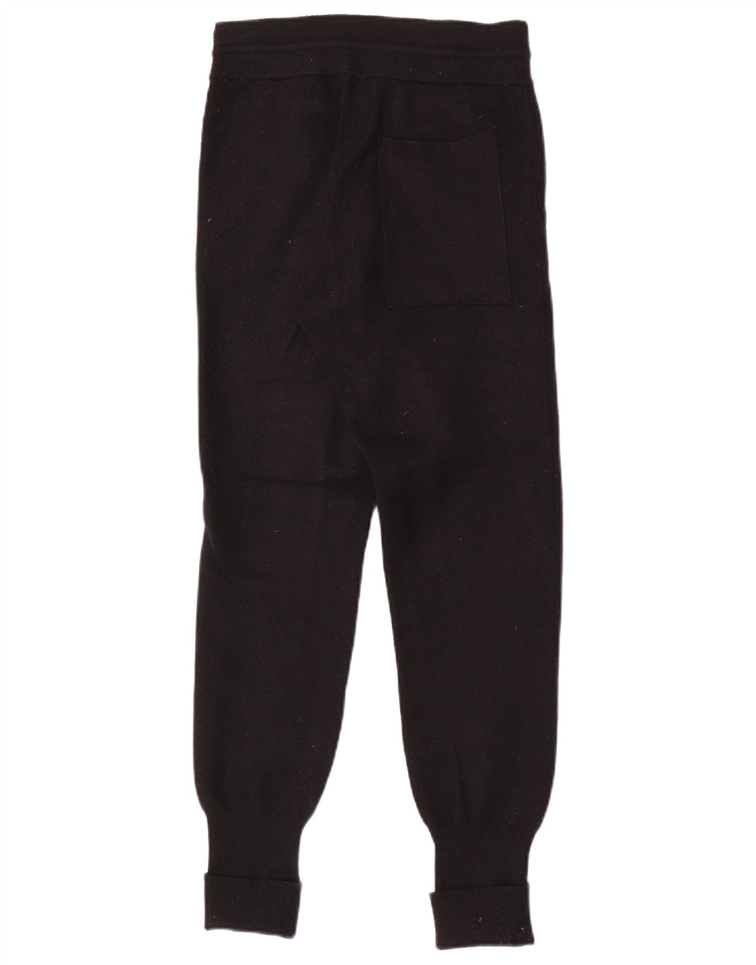 Zara Femme Pantalon De Survêtement Joggers Petit Noir Viscose