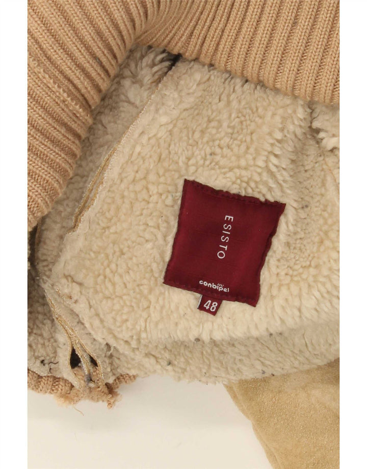 Conbipel Veste Shearling Femme IT 48 XL Beige