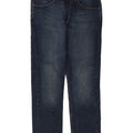 Wrangler Jean fuselé régulier pour homme W34 L30 en coton bleu marine