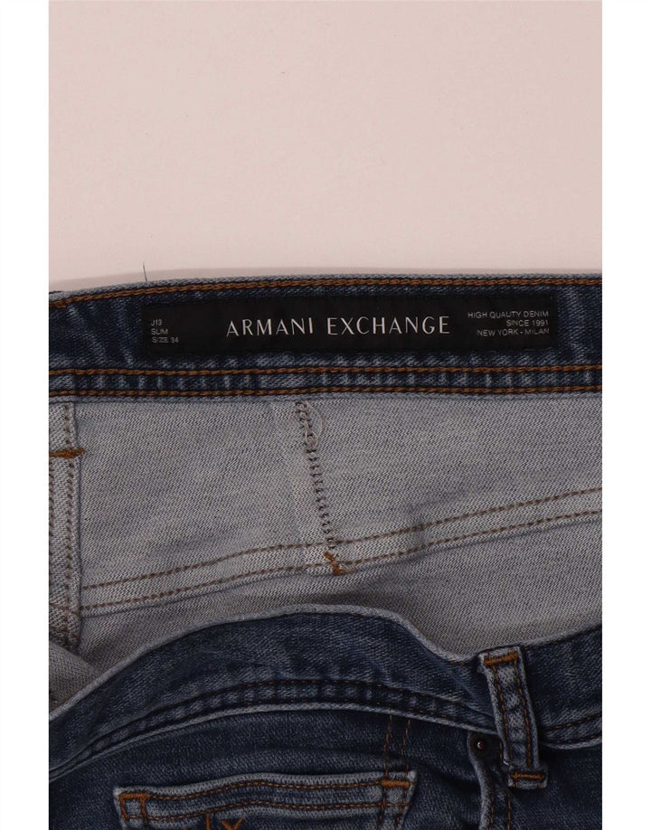 Armani Exchange Jean Slim Homme W34 L32 Bleu