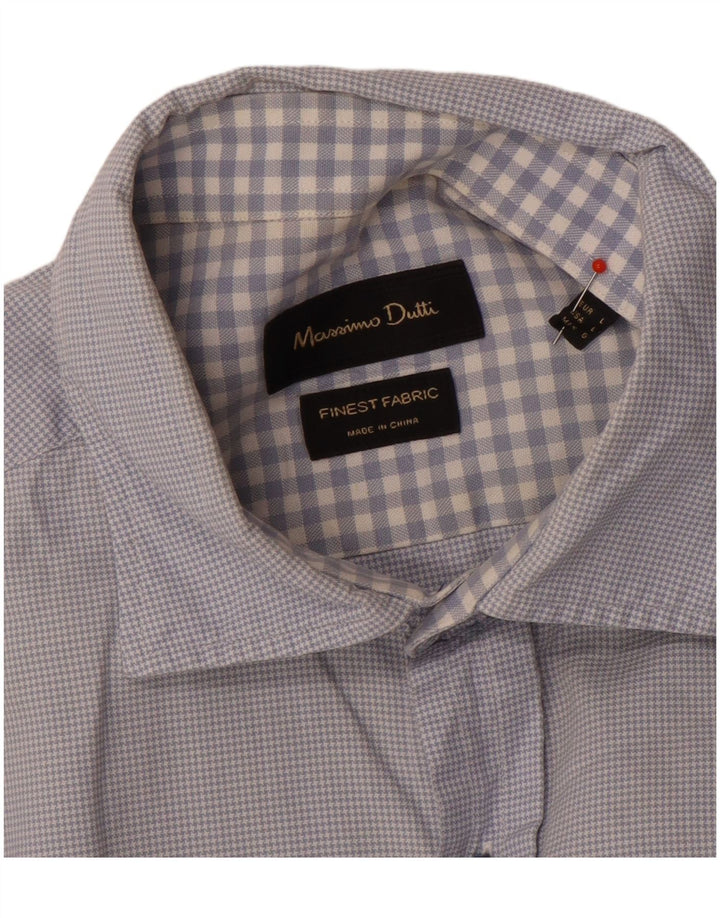 Massimo Dutti Chemise Homme Grand Bleu