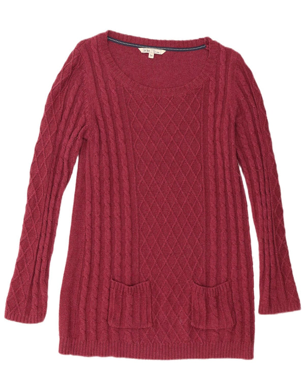 Fat Face Pull col bateau pour femme UK 16 Grand coton marron