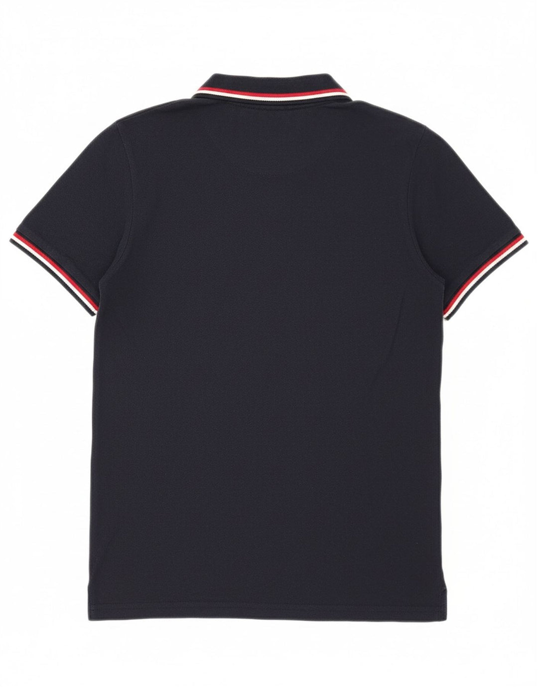 PENGUIN Boys Polo Shirt 8-9 Years Navy Blue Cotton