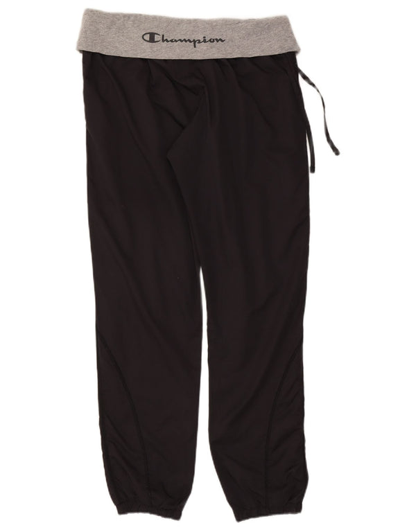 Champion Pantalon de survêtement Heritage Fit pour femme, jogging UK 14, Large, noir