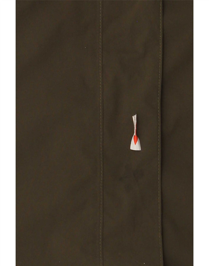The North Face Veste coupe-vent à capuche pour femme UK 14 Kaki moyen