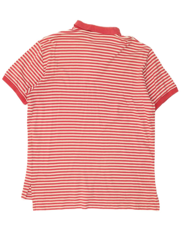 Polo Ralph Lauren Chemise Homme Large Rouge Rayé Coton