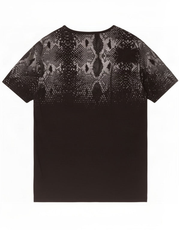 Puma T-Shirt Top Homme Noir Moyen Imprimé Animal