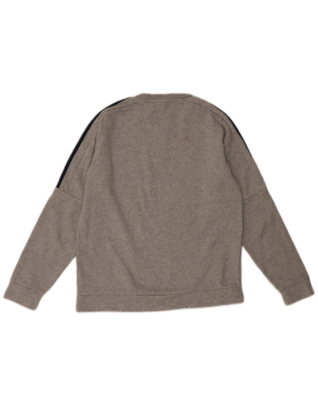 Adidas Sweat-Shirt Homme Gris Moyen Coton