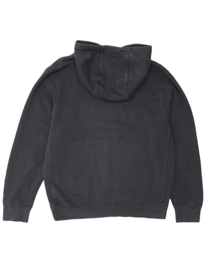 Nike Pull à capuche en coton bleu marine moyen pour homme