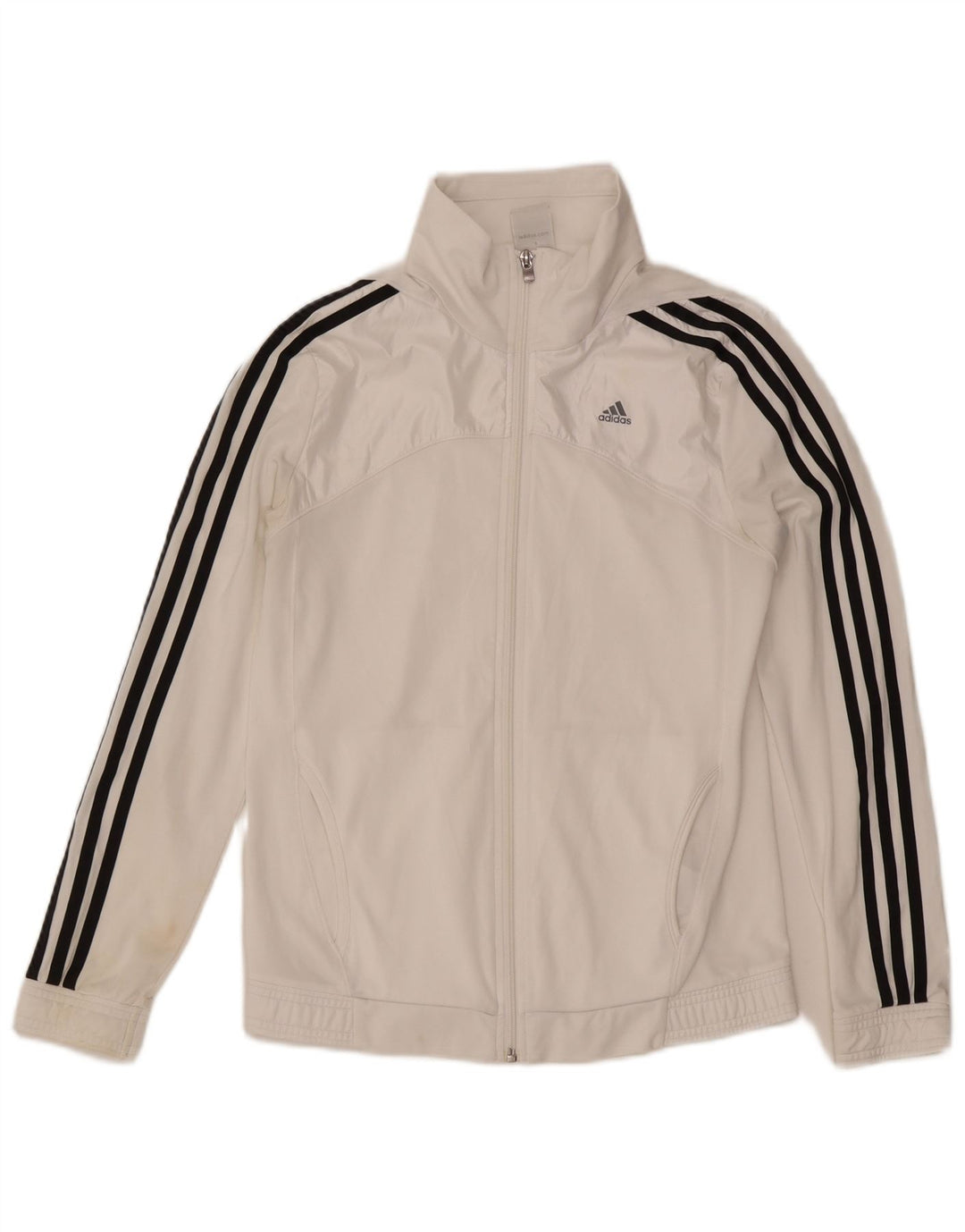 Adidas Clima 365 Veste de survêtement pour femme UK 8/10 Petit Blanc Polyester