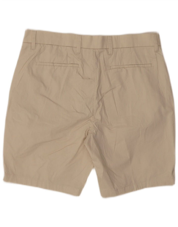 Marks & Spencer Short chino coupe classique Autograph pour homme W36 Large Beige