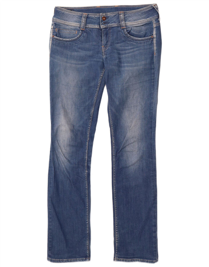 PEPE Jeans Jean droit femme W32 L34 bleu coton