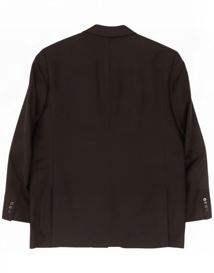 Marks & Spencer Veste blazer à 2 boutons pour homme UK 46 XL Lin noir