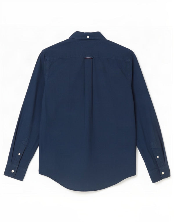 Tommy Hilfiger Chemise Homme Small Bleu Marine Coton