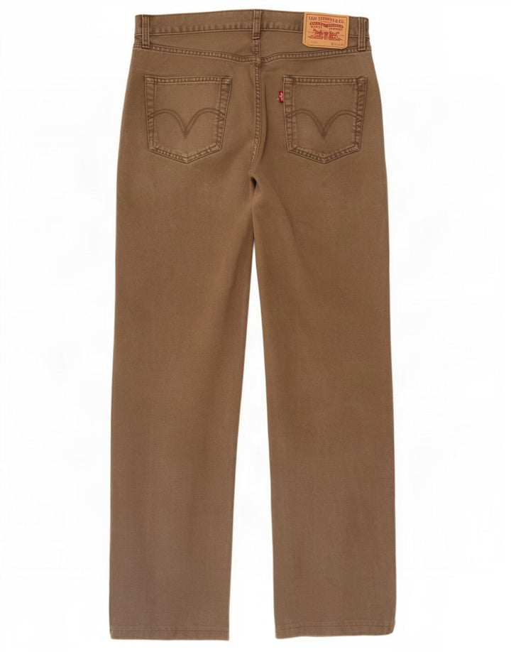 Levi's Jean Droit 751 Homme Marron Coton W32 L30