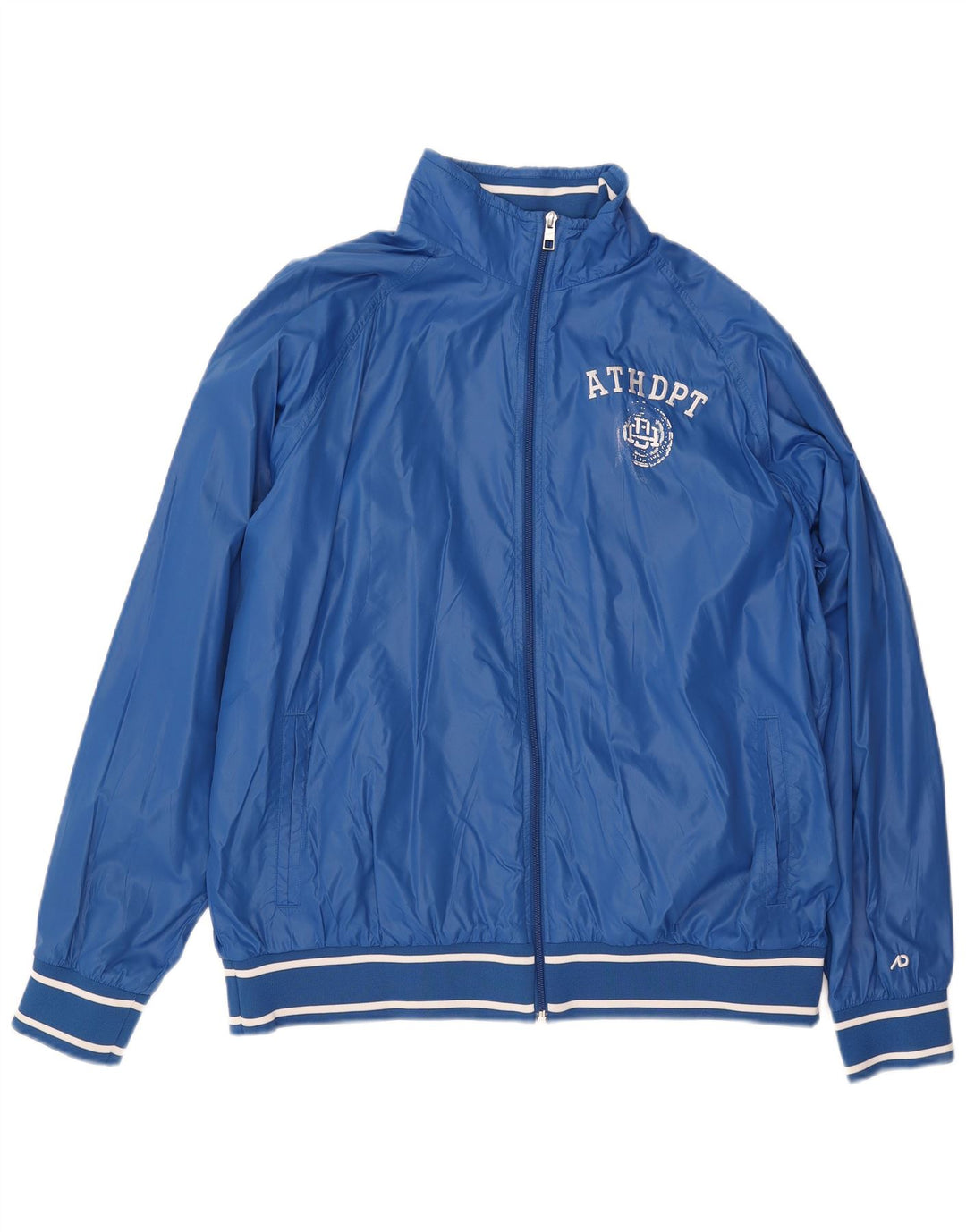 NIKE Veste de survêtement graphique pour homme XL en nylon bleu