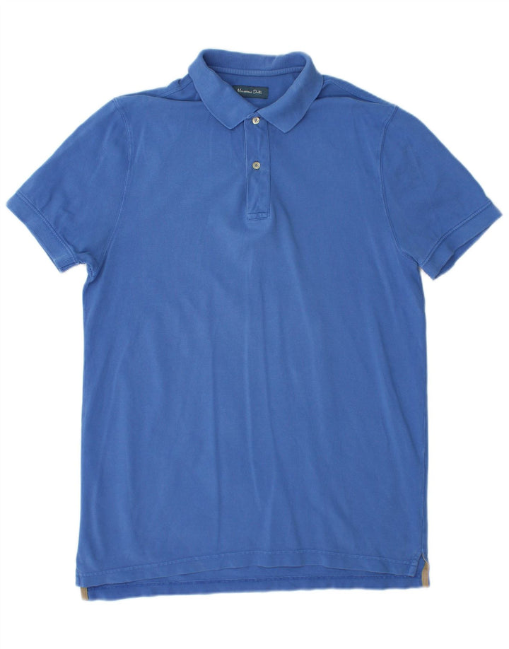 MASSIMO DUTTI Polo Homme Bleu Moyen
