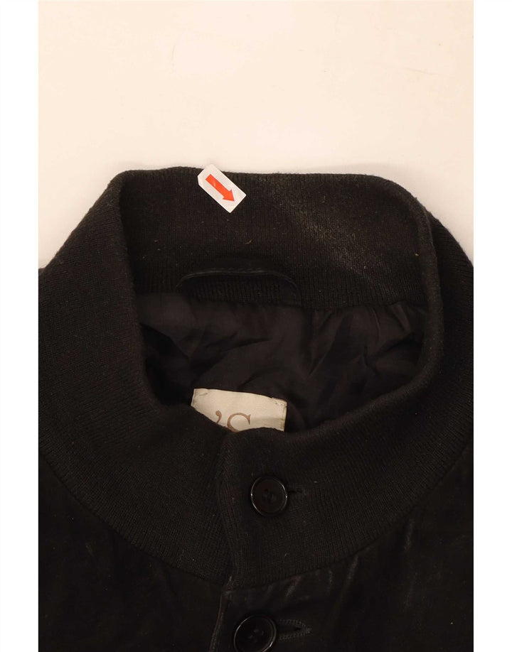Gimo's Veste en daim pour homme UK 44 XL Cuir noir