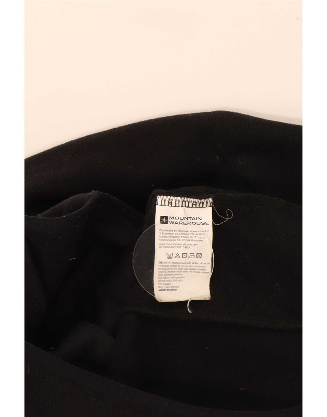 Mountain Warehouse Veste polaire pour femme UK 12 Medium Noir Colourblock