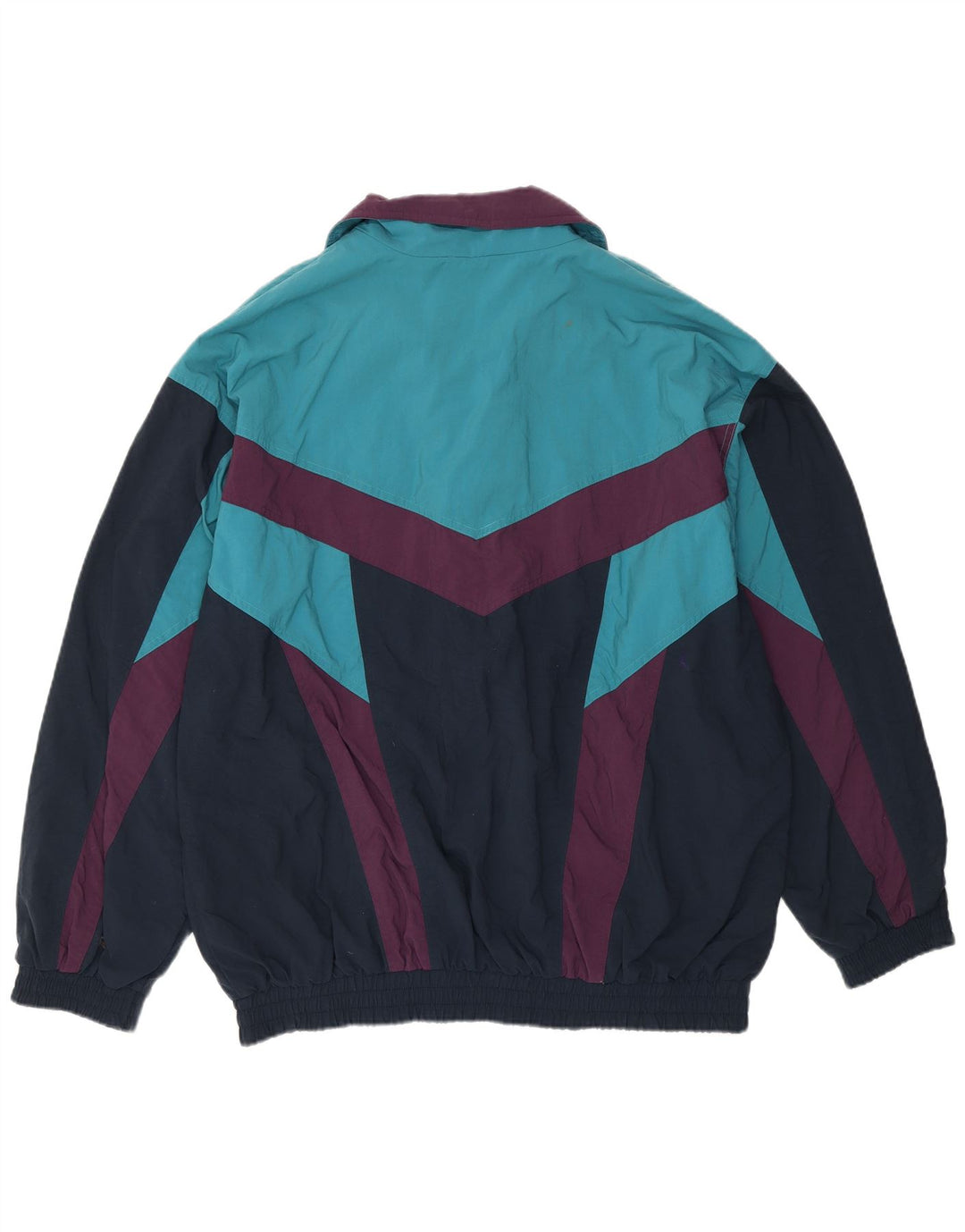 ETIREL Veste de survêtement coupe ample pour homme IT 50 Bleu moyen Colourblock