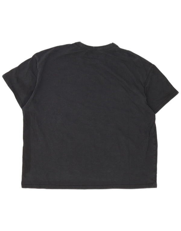 Nike T-shirt coupe ample pour homme en coton noir 3XL
