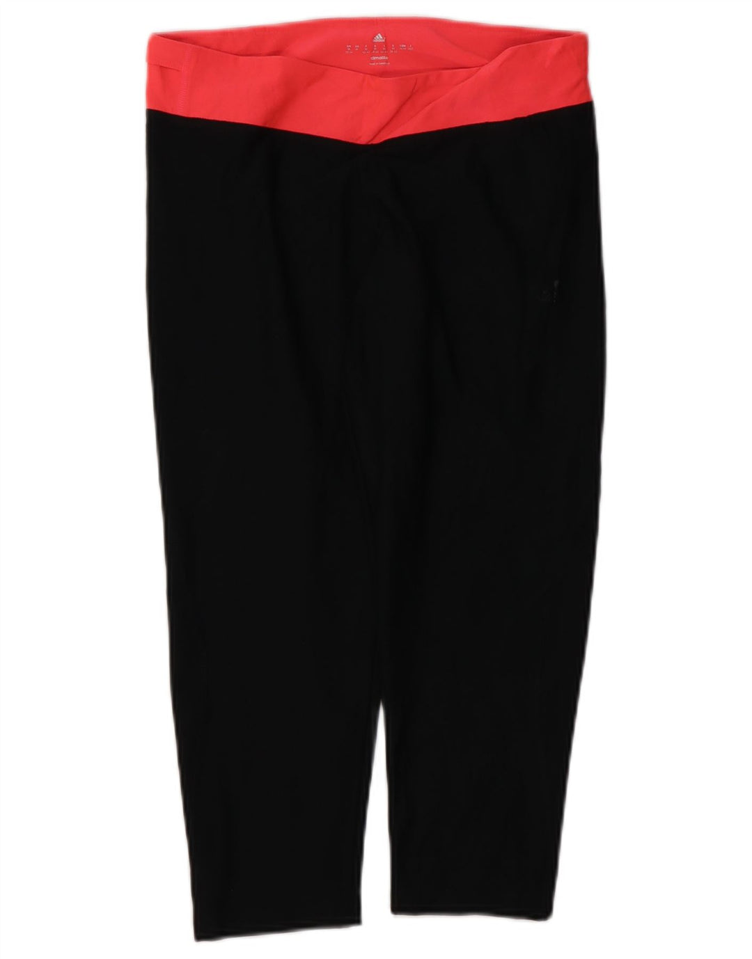 Adidas Climalite Leggings UK 12/14 Medium Noir Polyester