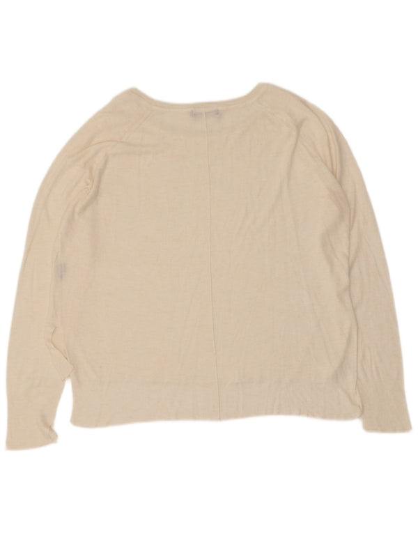 Zara Pull col bateau pour femme UK 16 Large Beige