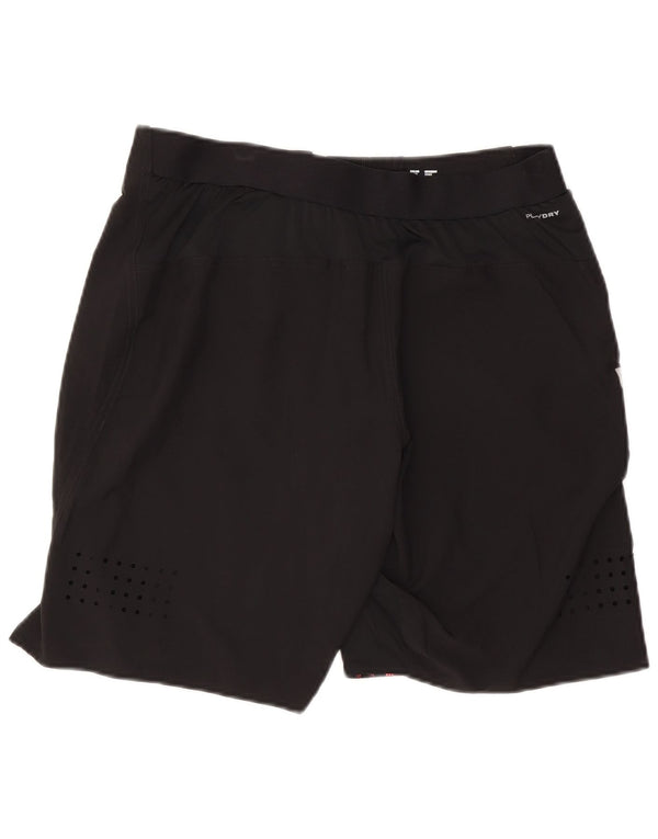 Reebok Short de Bain Graphic Homme Noir Moyen Polyester