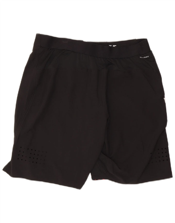 Reebok Short de Bain Graphic Homme Noir Moyen Polyester