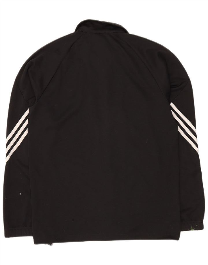 ADIDAS Veste de survêtement Climalite Homme Noir Moyen Polyester